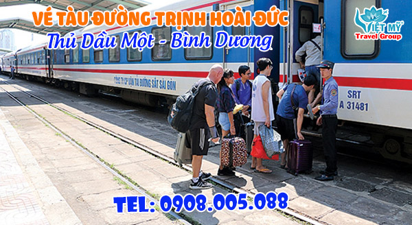 Vé tàu đường Trịnh Hoài Đức Thành Phố Thủ Dầu Một tỉnh Bình Dương