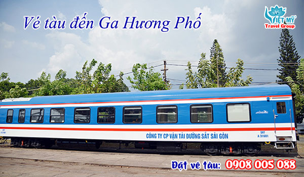 Vé tàu đến Ga Hương Phố