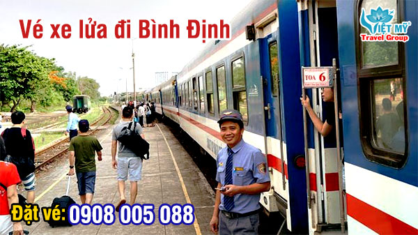 Vé xe lửa đi Bình Định