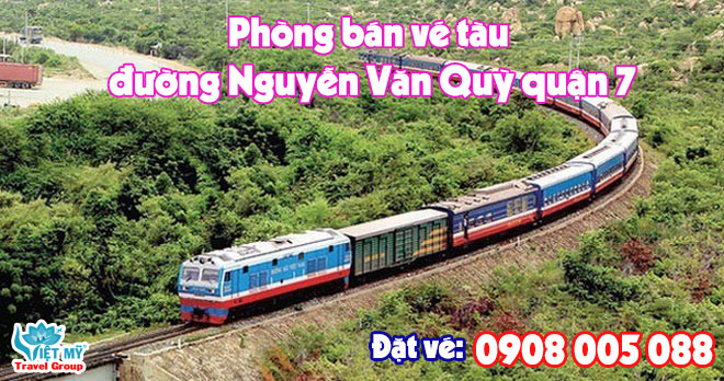 Phòng bán vé tàu đường Nguyễn Văn Quỳ quận 7
