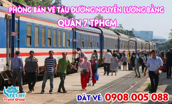 Phòng bán vé tàu đường Nguyễn Lương Bằng quận 7 TPHCM