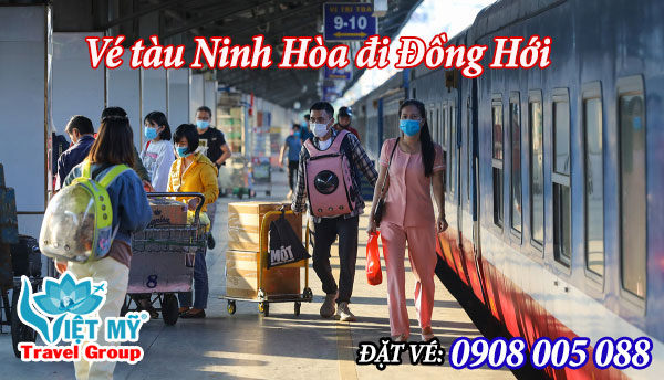 Vé tàu Ninh Hòa đi Đồng Hới