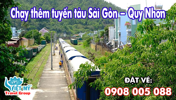 Chạy thêm tuyến tàu Sài Gòn - Quy Nhơn từ tháng 5/2023
