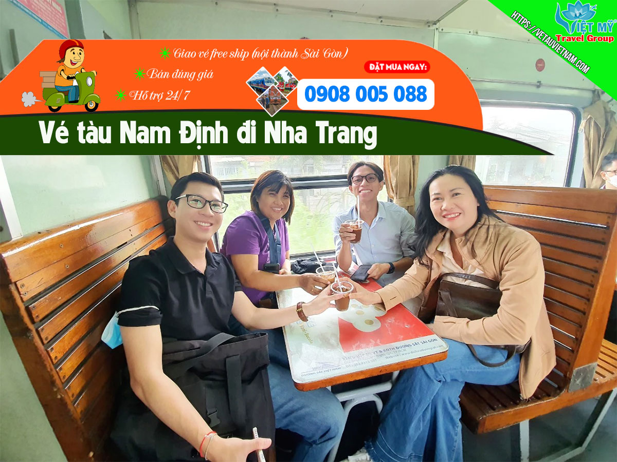 Vé tàu Nam Định đi Nha Trang