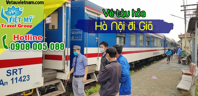 Vé tàu đi từ Hà Nội đến ga Giã giá mềm