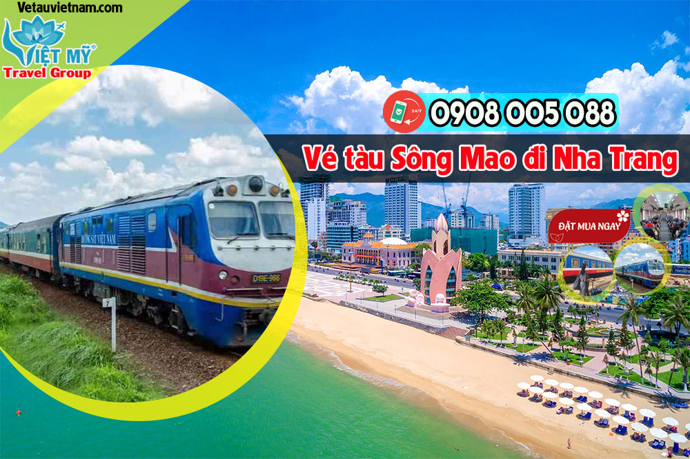 Vé tàu Sông Mao đi Nha Trang