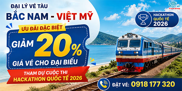 Giảm 20% giá vé cho đại biểu tham dự cuộc thi hackathon quốc tế 2026